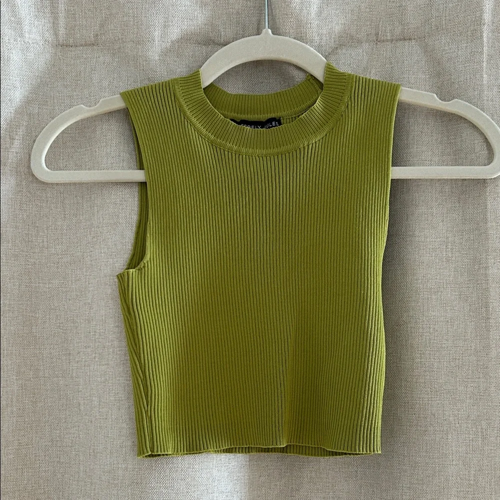 Ribbed crop Top - Picture 1 of 5